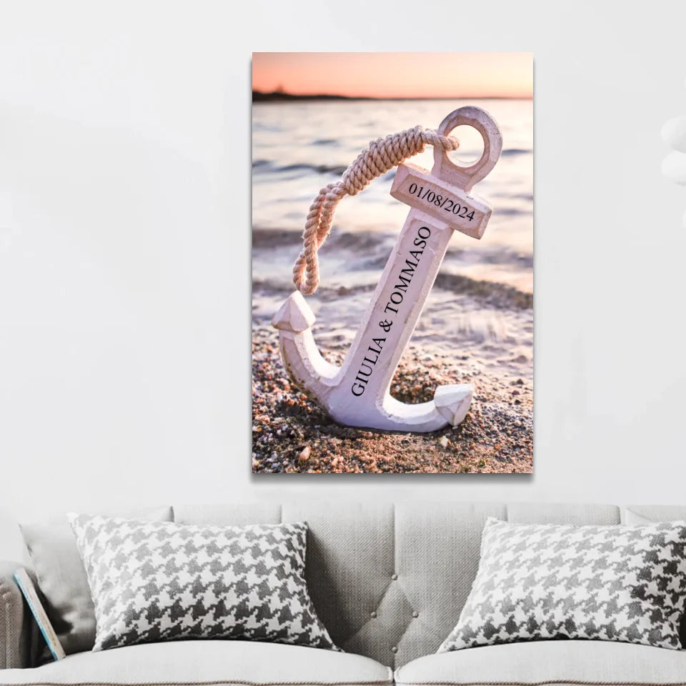 Tela personalizzata “Ancora comune”