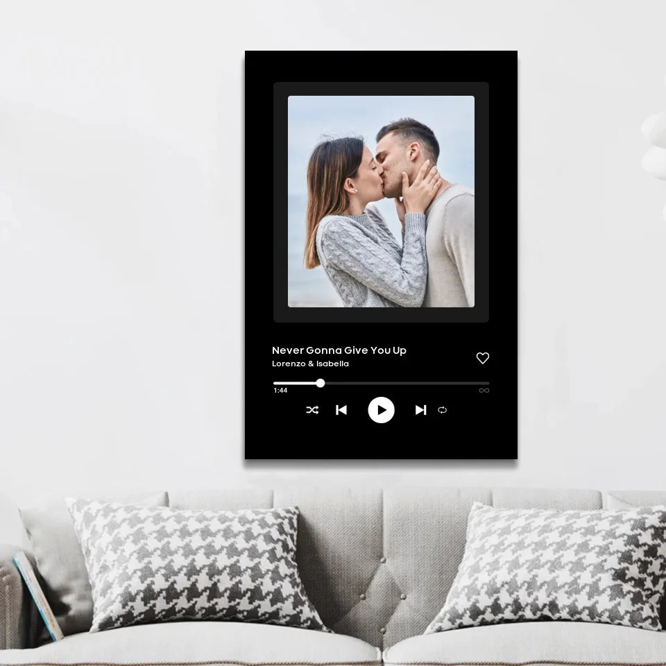 Tela personalizzata “Copertina musicale”