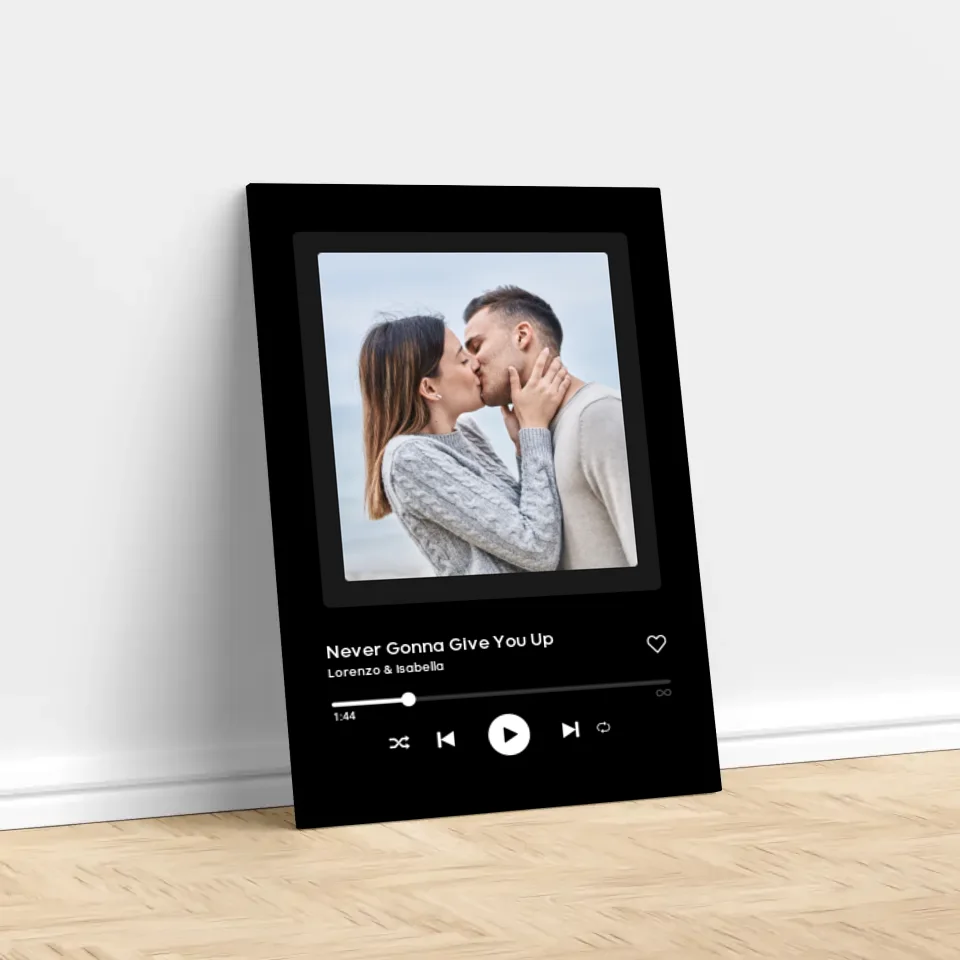 Tela personalizzata “Copertina musicale”