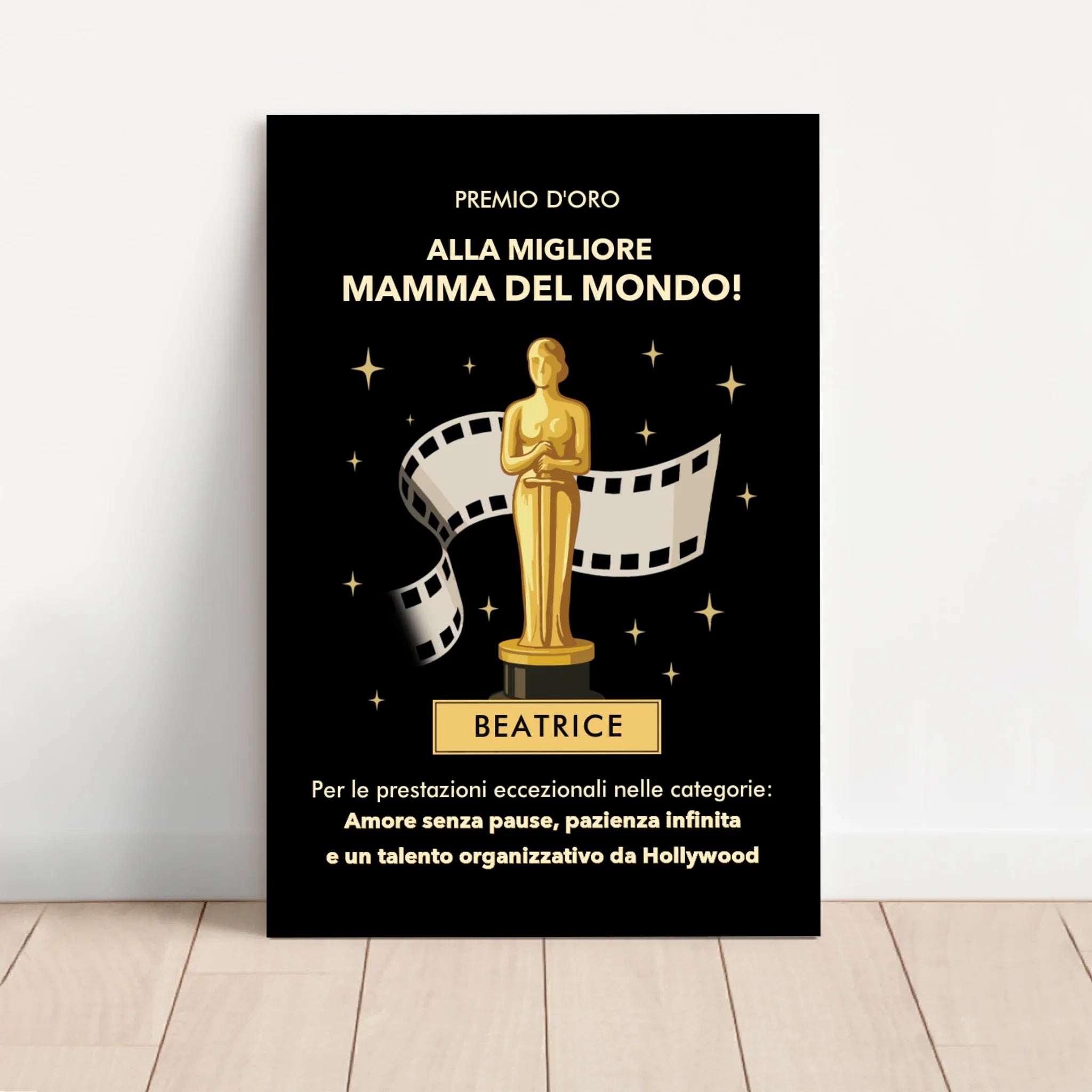 Tela personalizzata "Premio d’Oro"