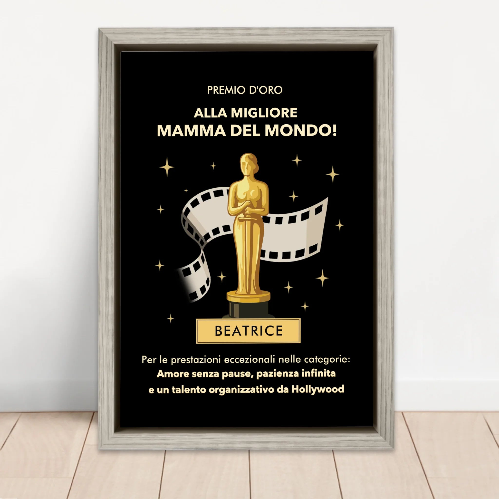 Tela personalizzata "Premio d’Oro"