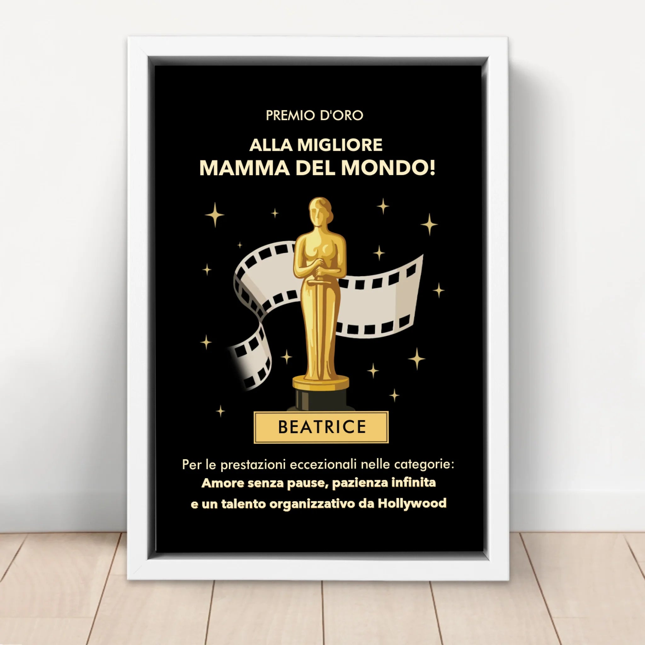 Tela personalizzata "Premio d’Oro"