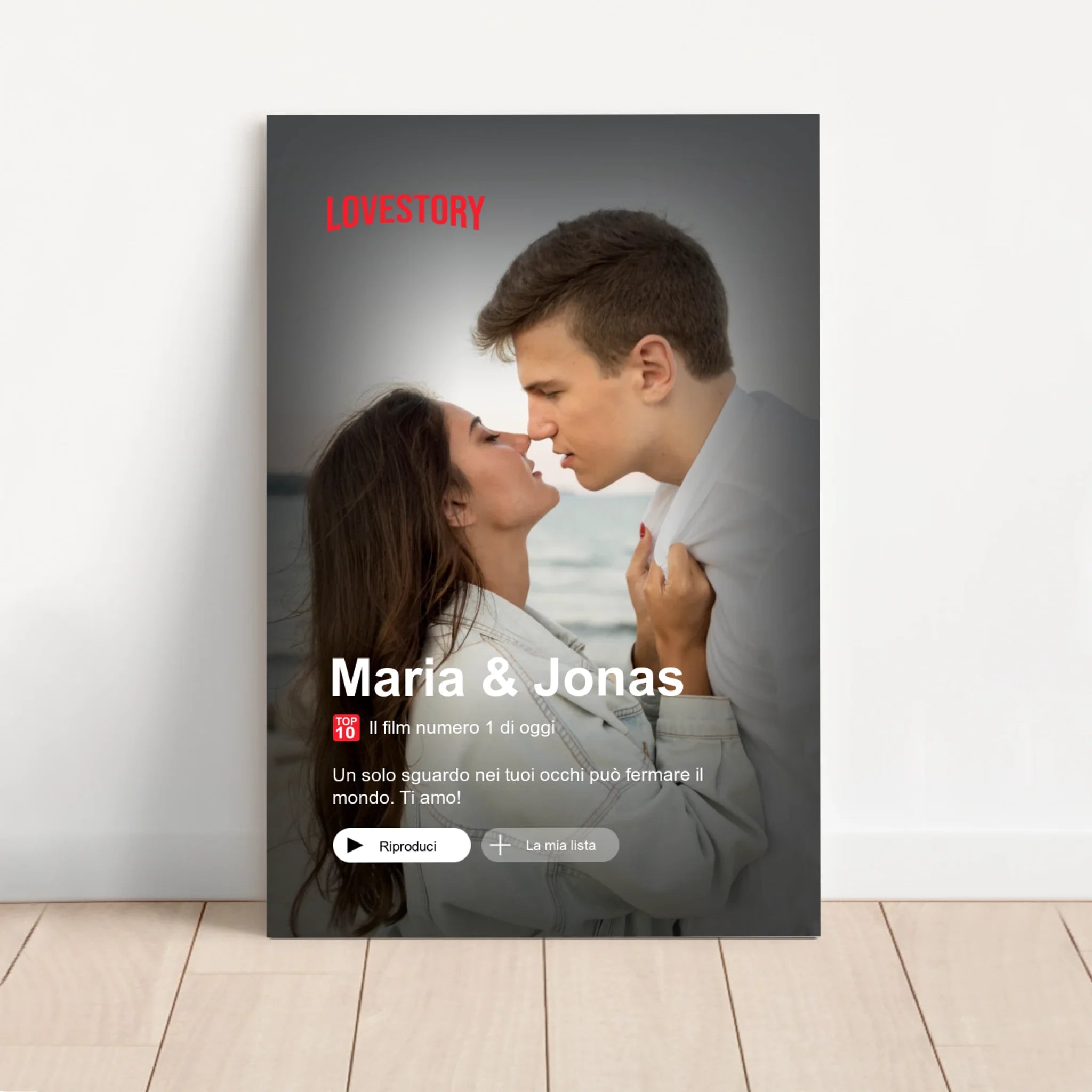 Tela personalizzata “La nostra copertina”