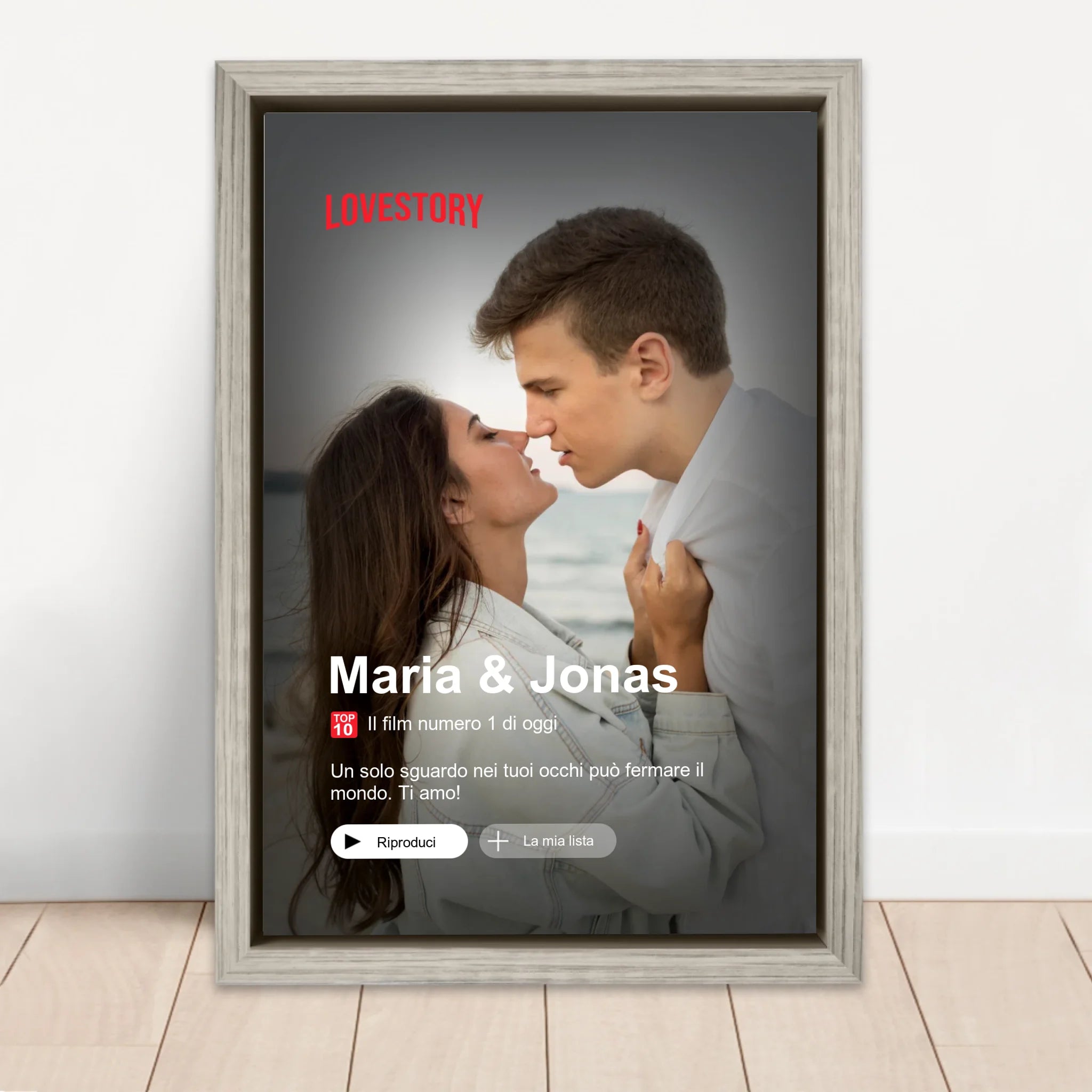 Tela personalizzata “La nostra copertina”