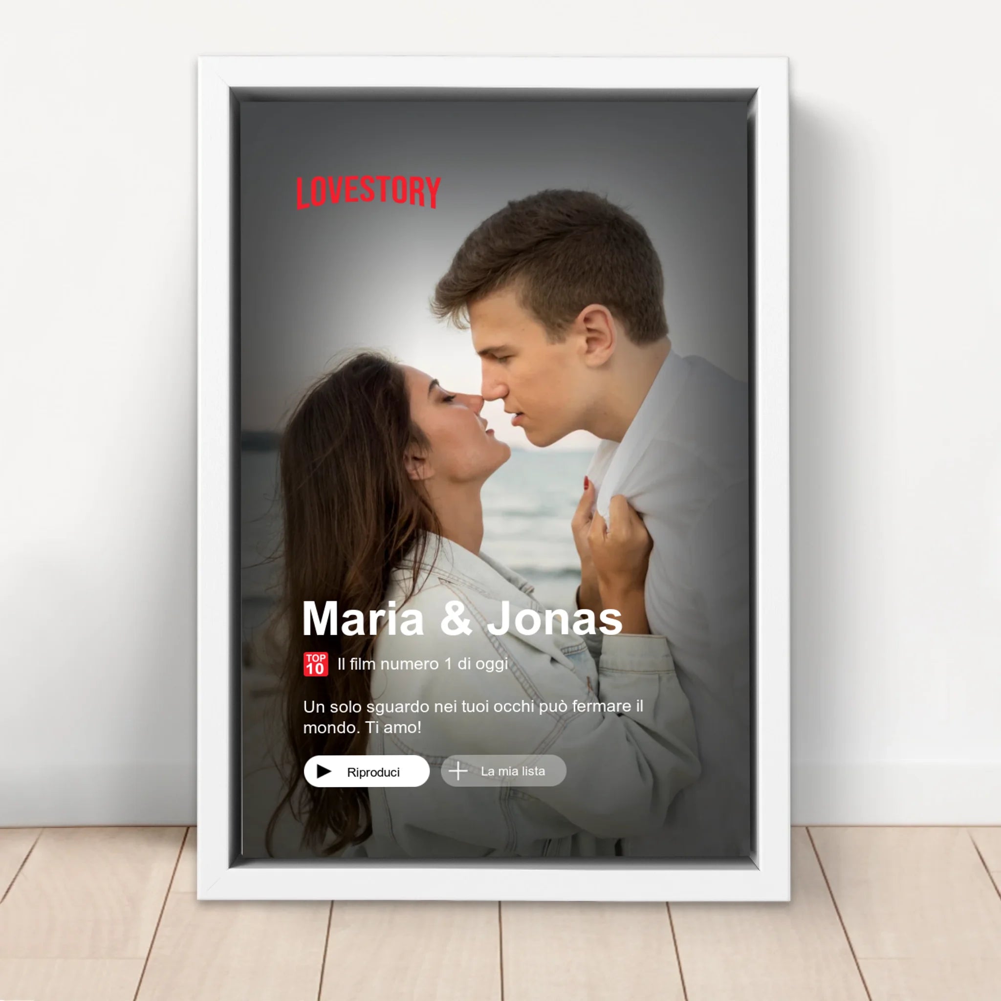 Tela personalizzata “La nostra copertina”