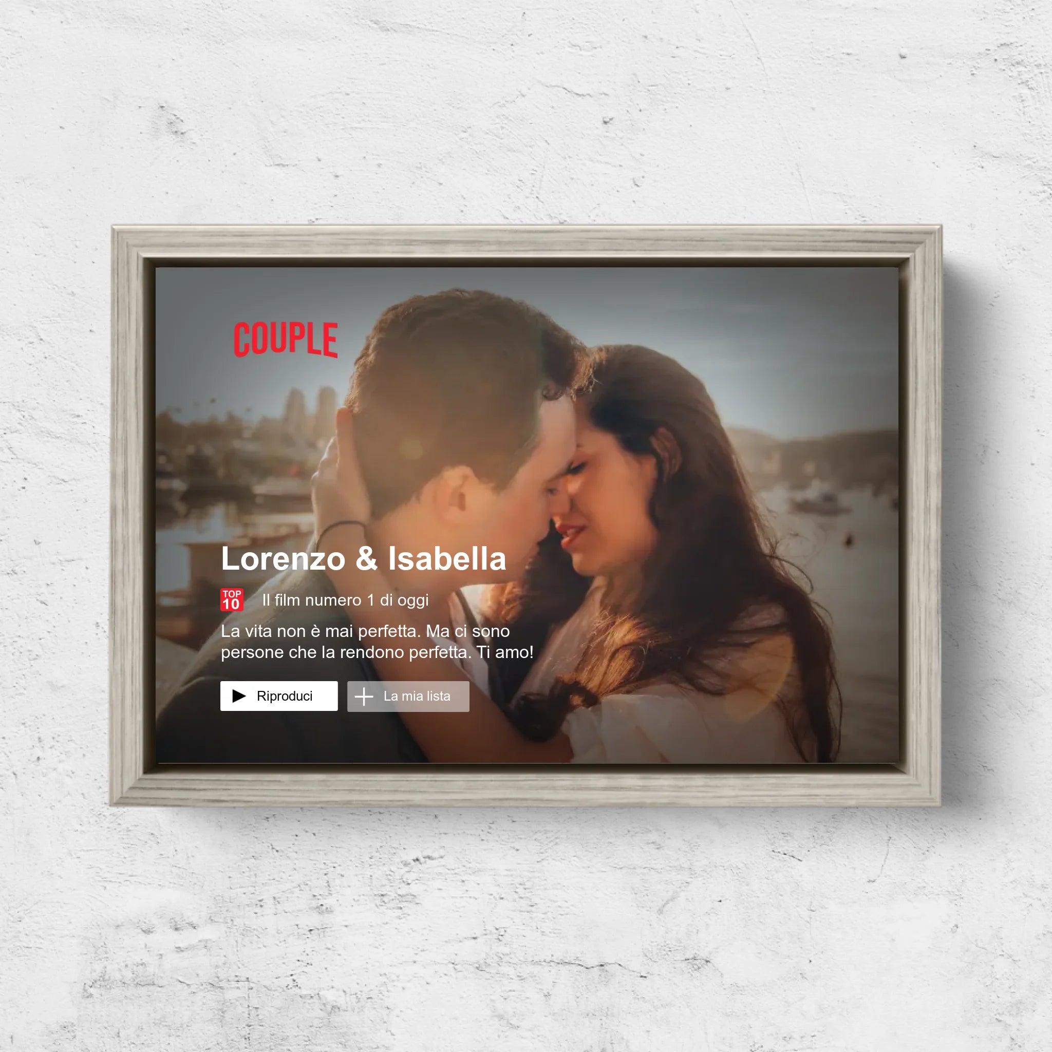 Tela personalizzata “Lovestory"