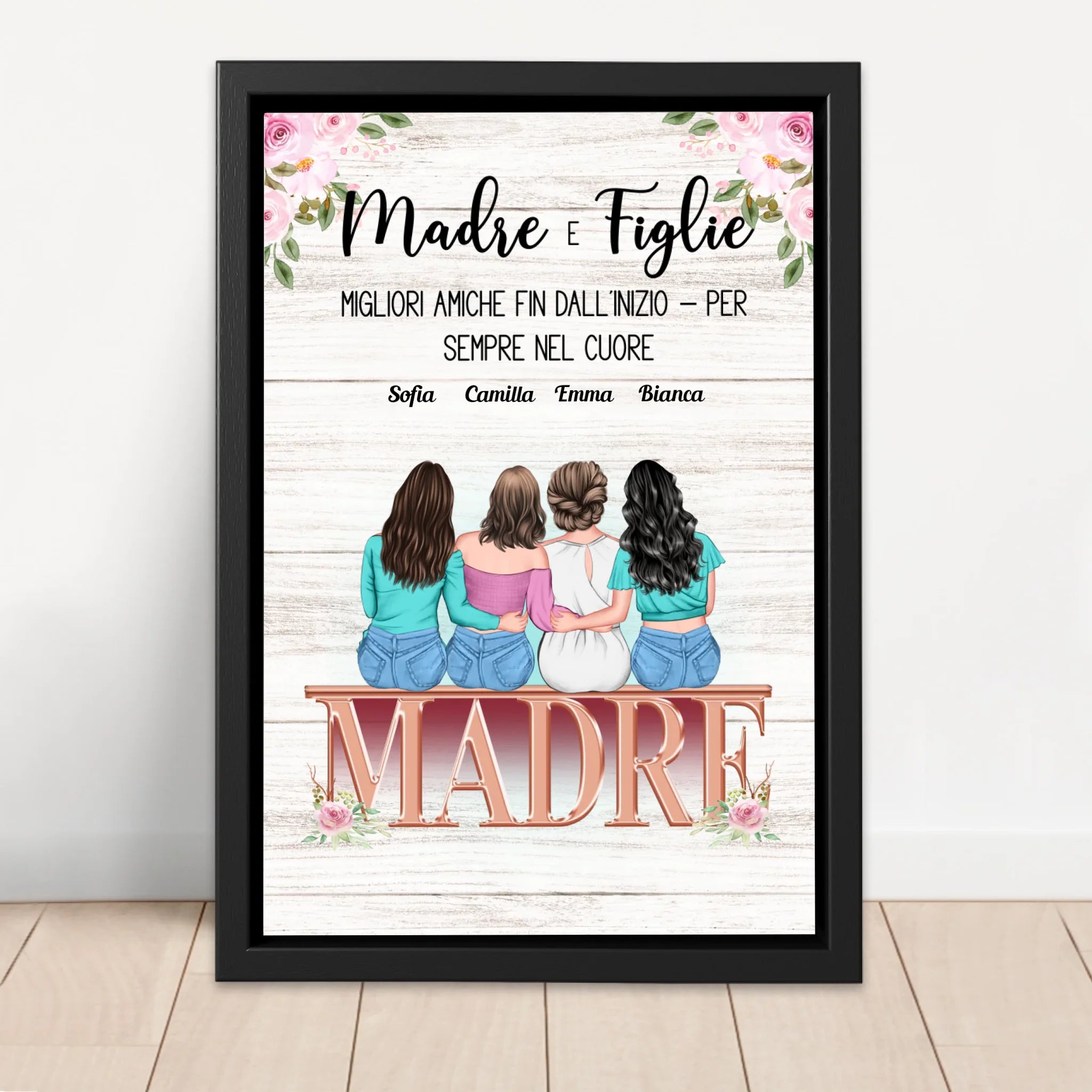 Tela personalizzata "Madre e figlia"