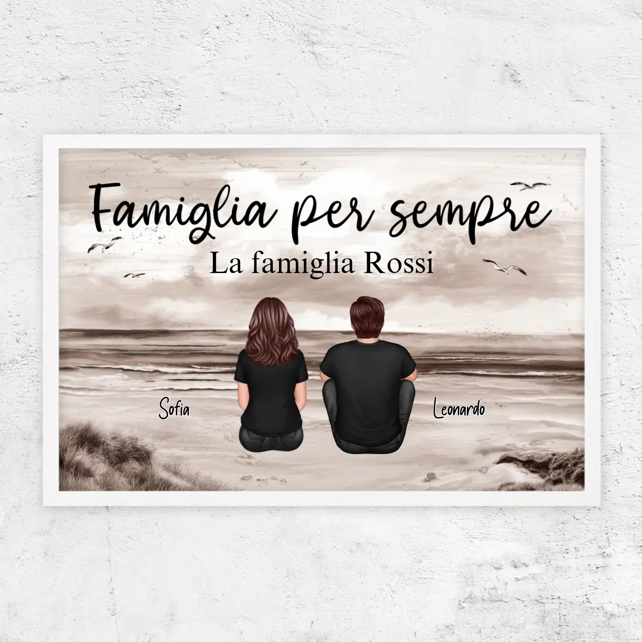 Poster personalizzato "Famiglia per sempre"