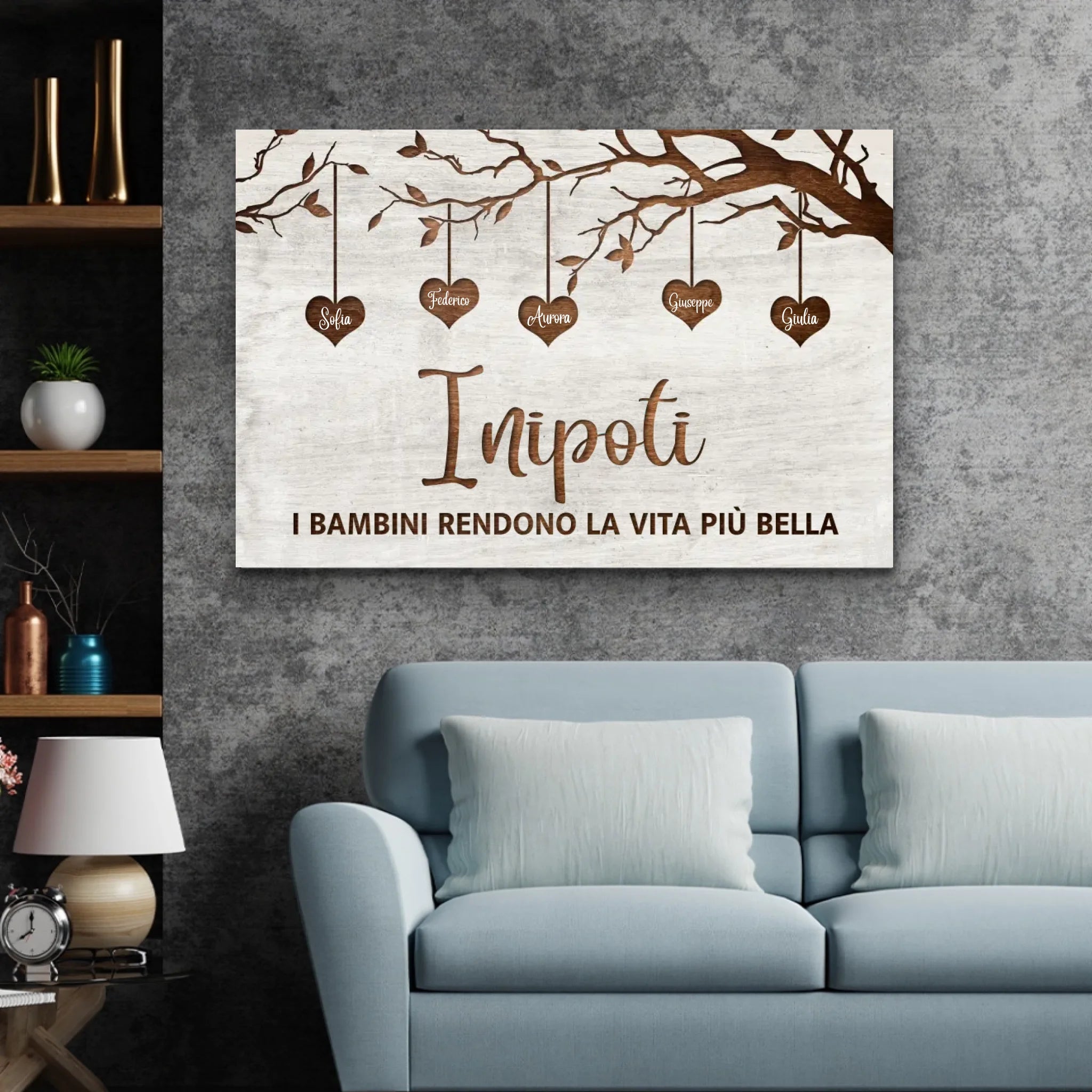 Tela personalizzato “Albero della famiglia"