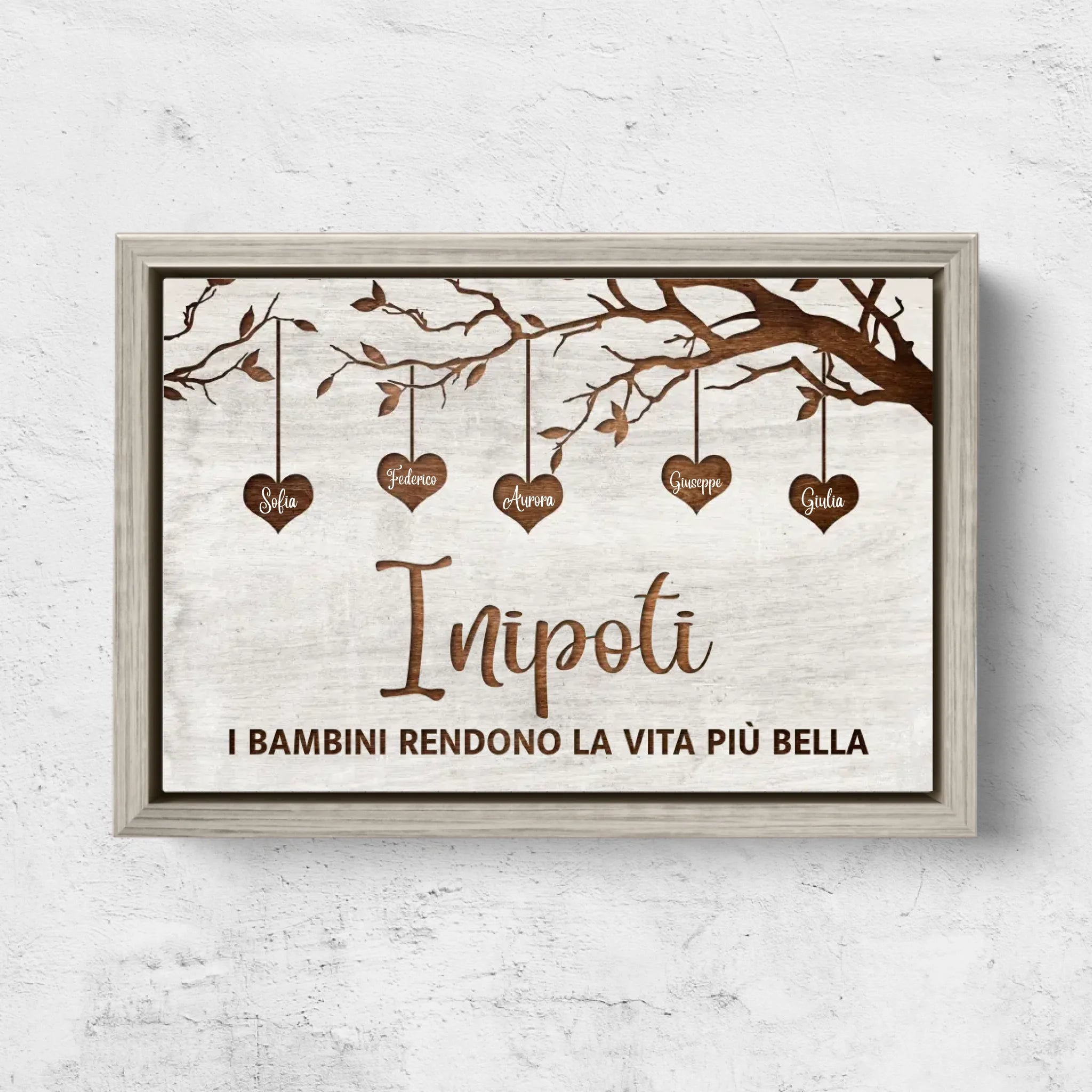 Tela personalizzato “Albero della famiglia"