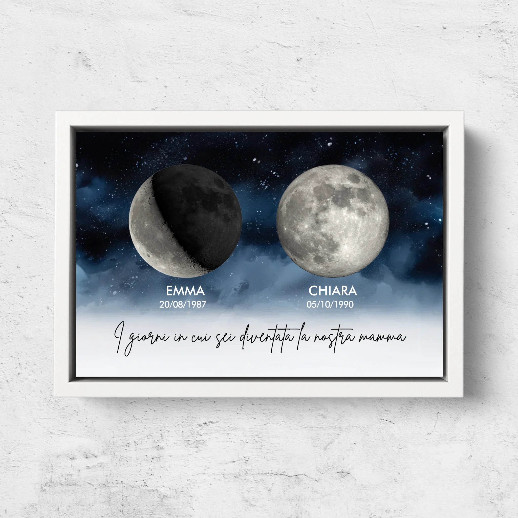 Tela personalizzata “I giorni in cui siete diventati i nostri genitori"