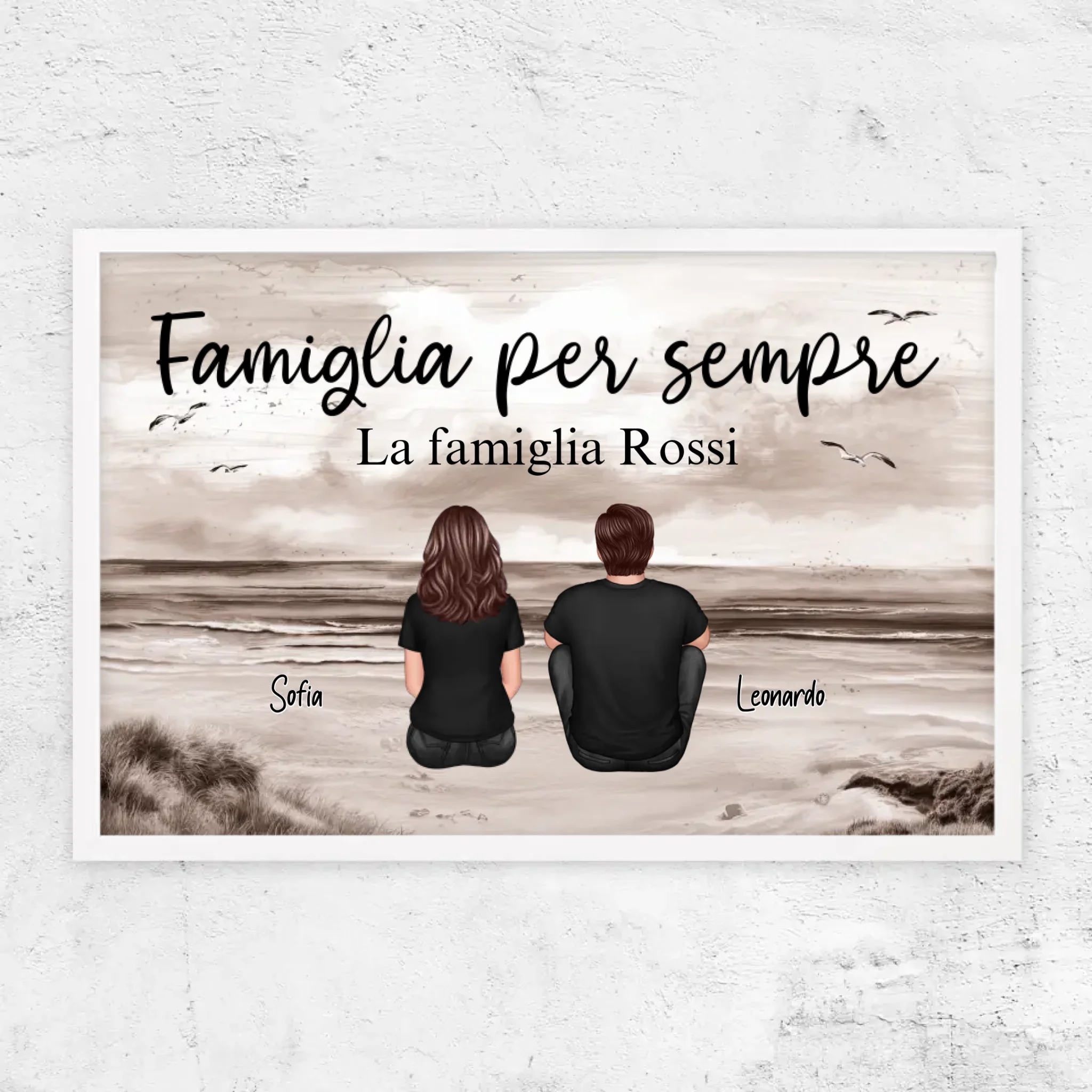 Poster personalizzato "Famiglia per sempre"