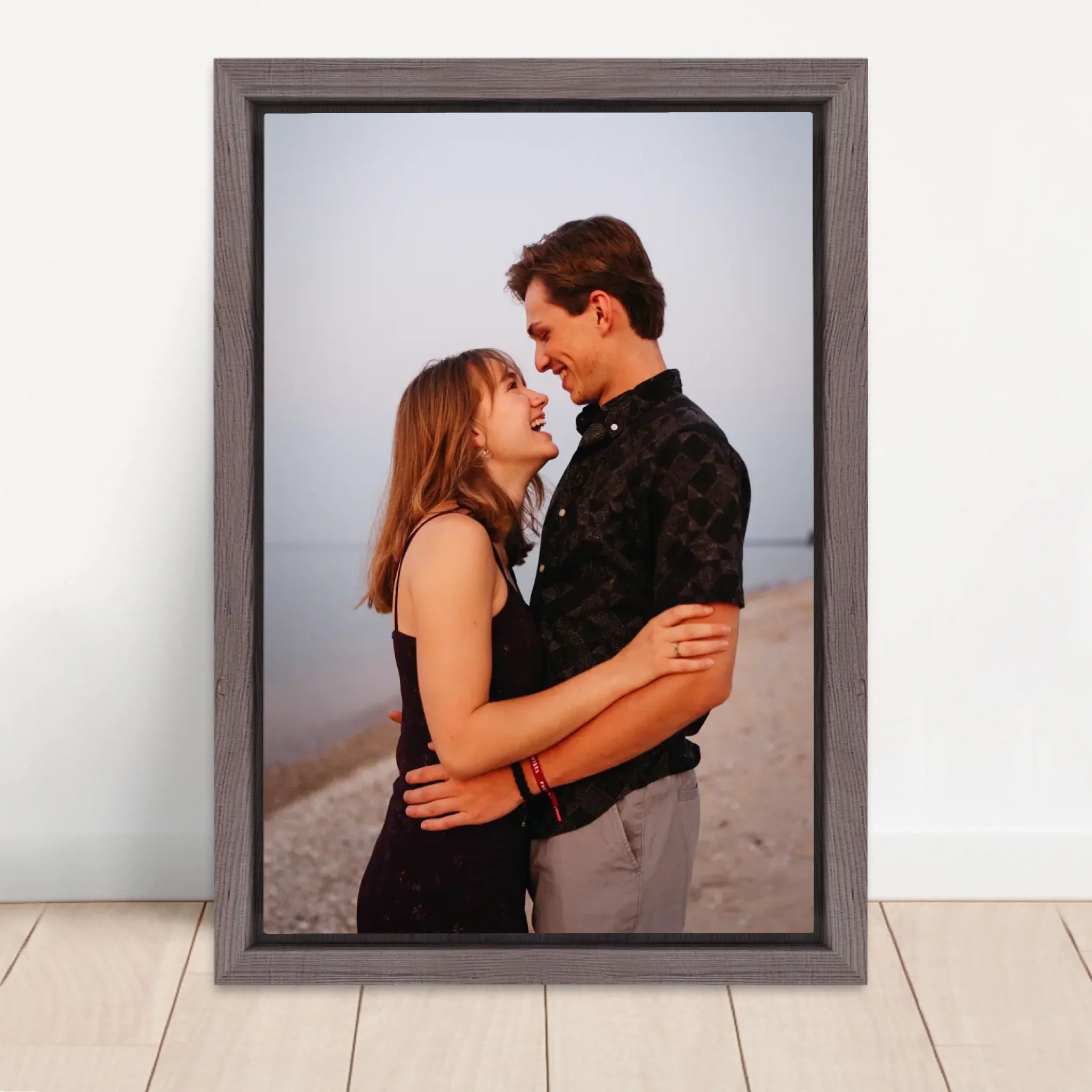 Vertical Framed Canvas-Oak 2026