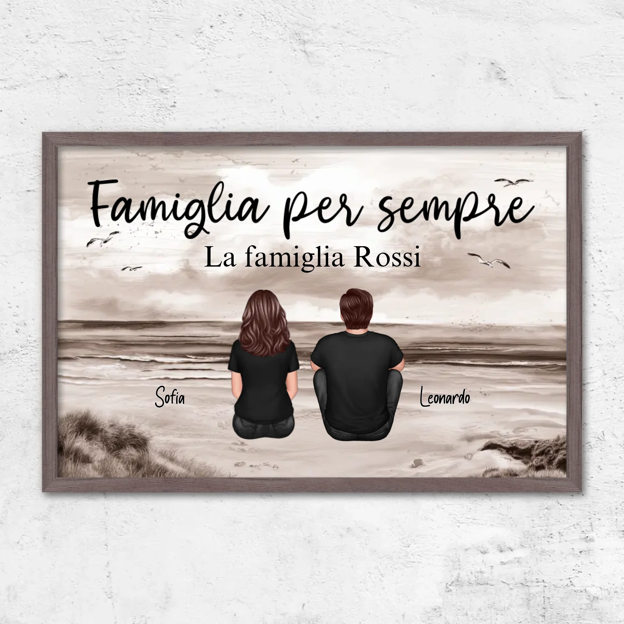 Poster personalizzato "Famiglia per sempre"