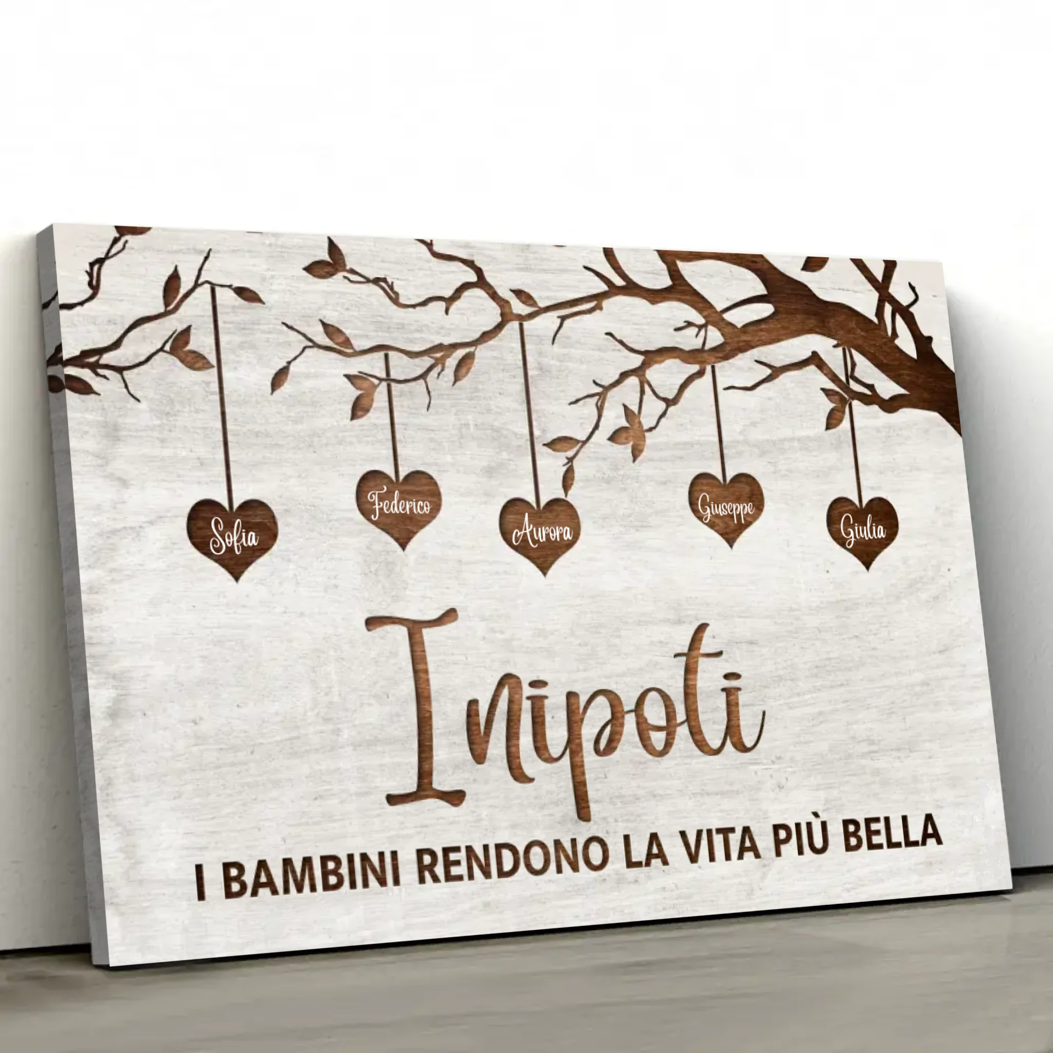 Tela personalizzato “Albero della famiglia"