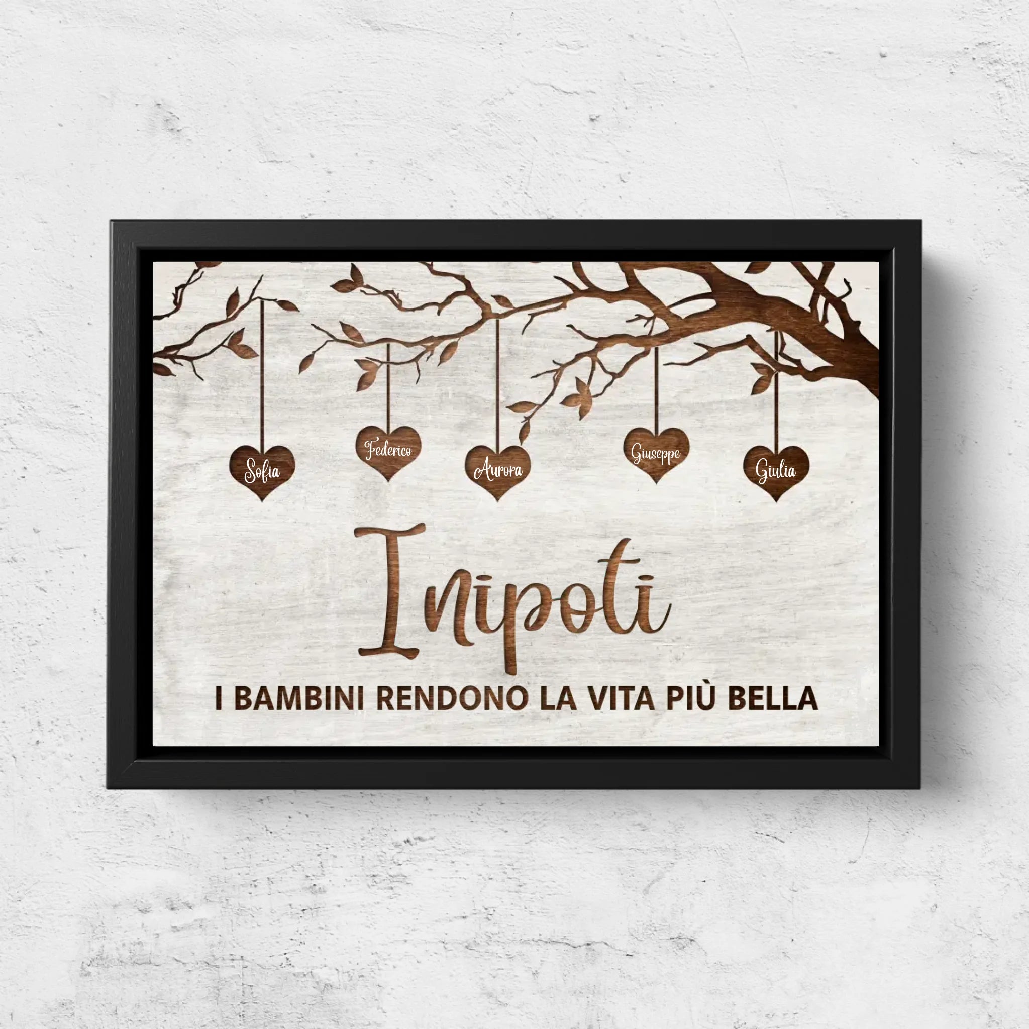 Tela personalizzato “Albero della famiglia"