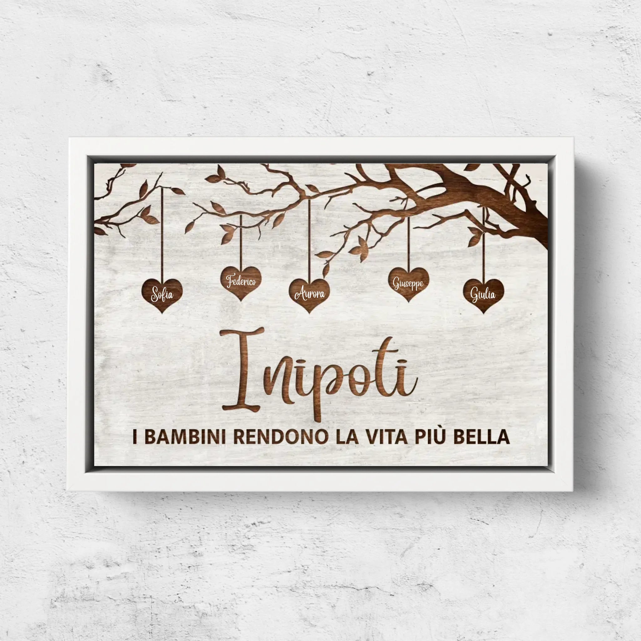 Tela personalizzato “Albero della famiglia"