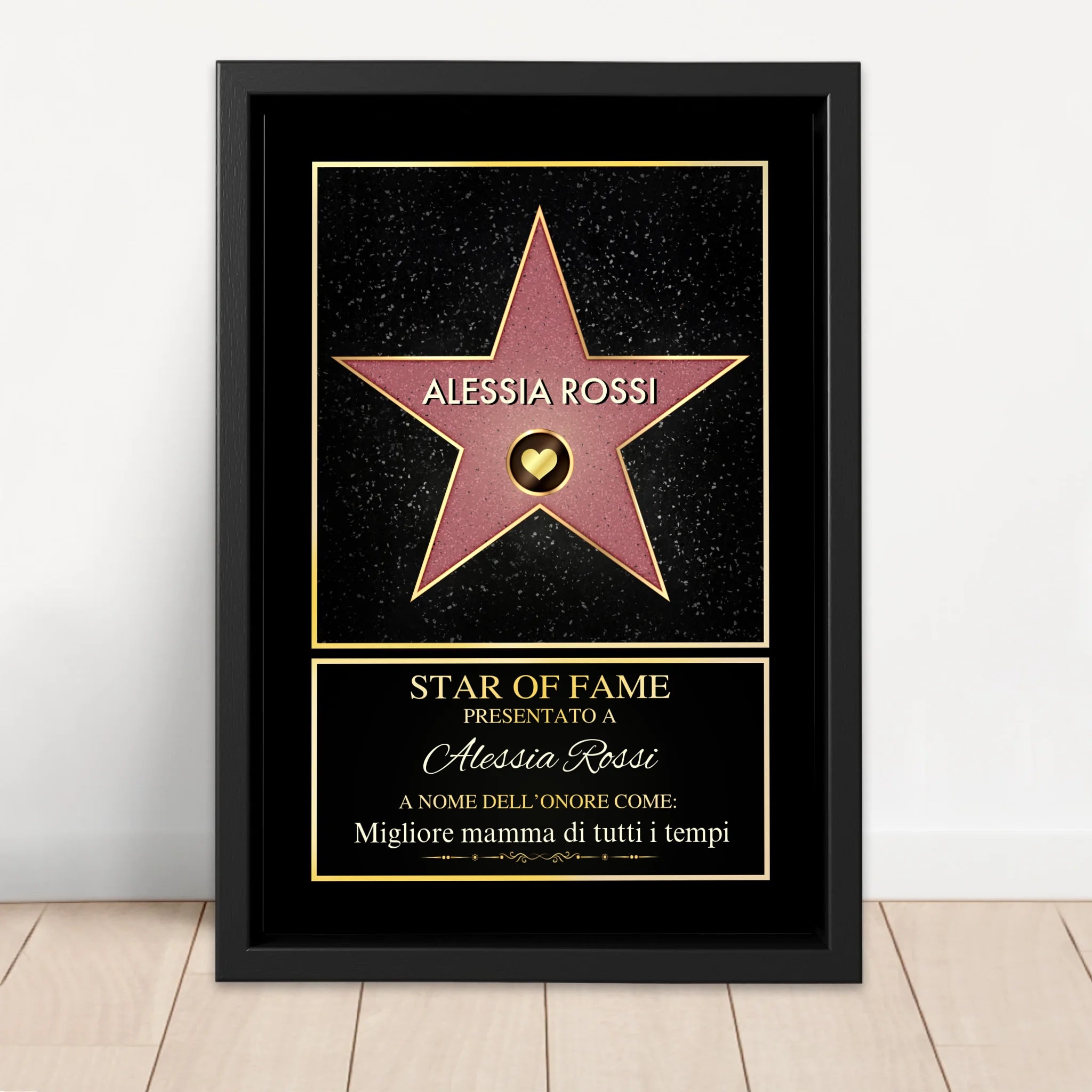 Tela personalizzata “Star of Fame”