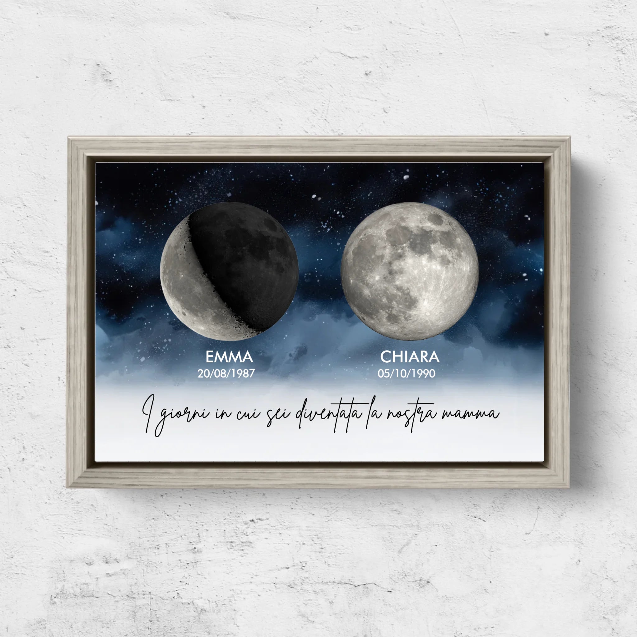 Tela personalizzata “I giorni in cui siete diventati i nostri genitori"