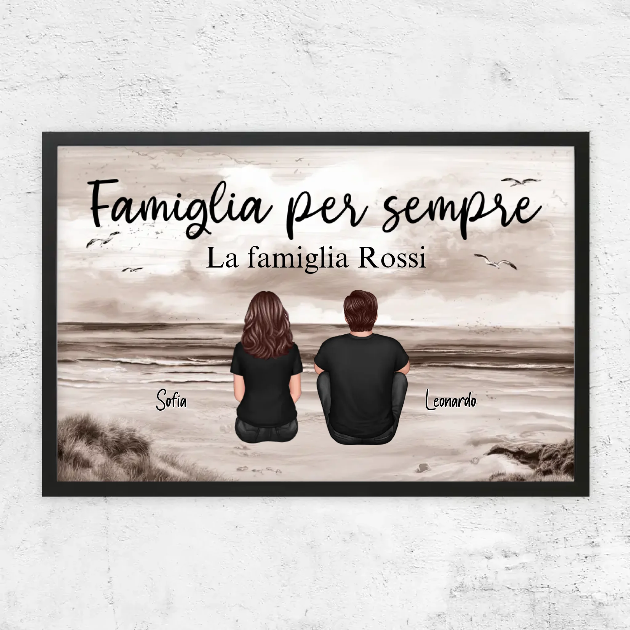 Poster personalizzato "Famiglia per sempre"
