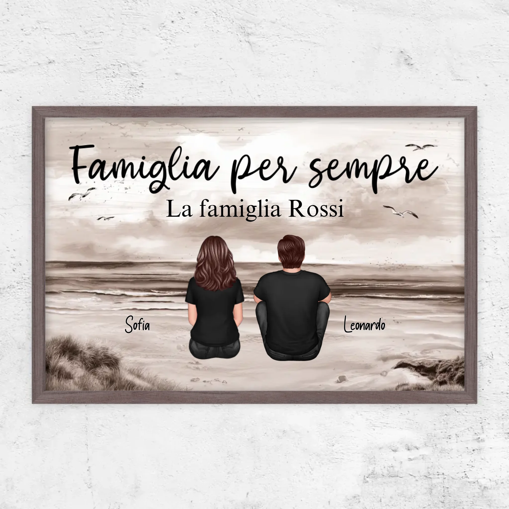 Poster personalizzato "Famiglia per sempre"